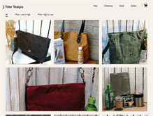 Tablet Screenshot of jpotterdesigns.com